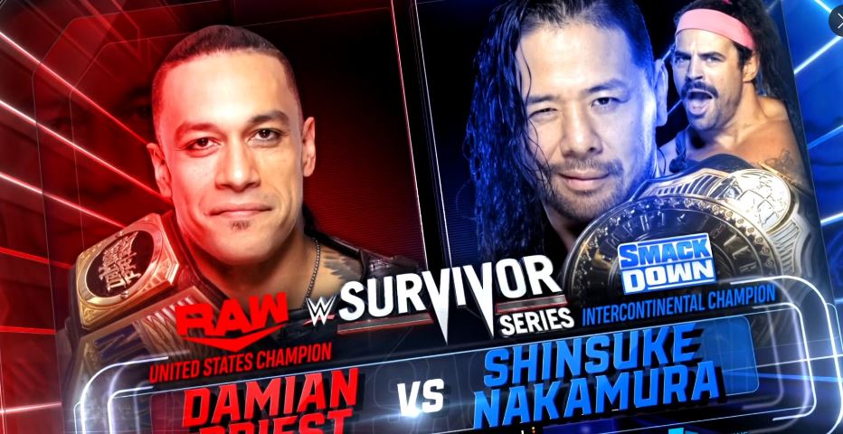 Damian Priest vs Shinsuke Nakamura