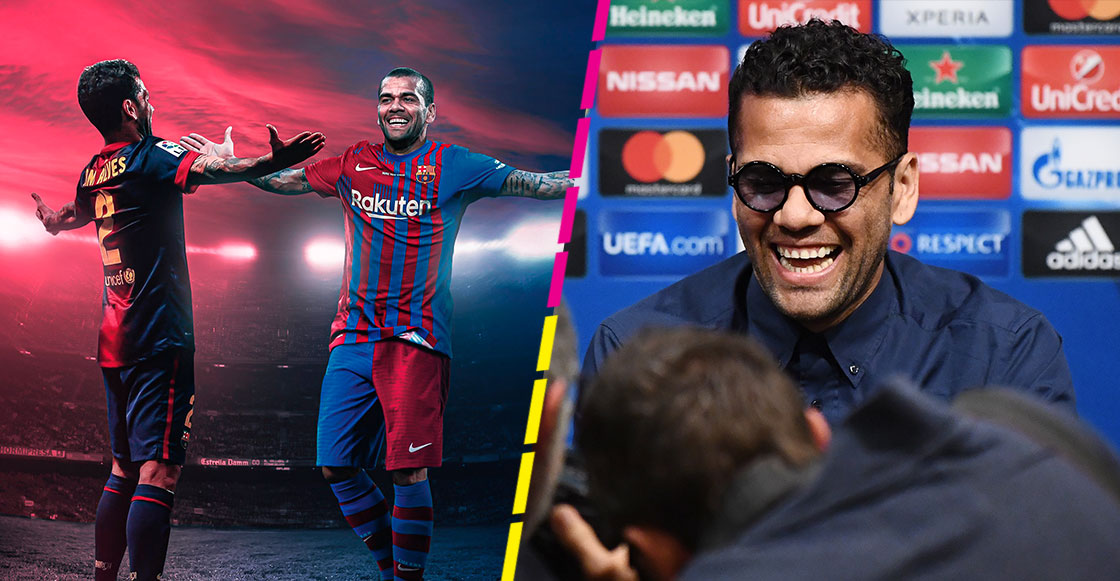 Oficial: ¡Dani Alves vuelve al Barcelona después de 5 años!