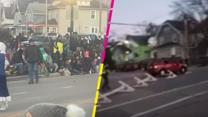 Caos en desfile navideño de EU: Reportan que un conductor atropelló a los asistentes y hubo tiroteo