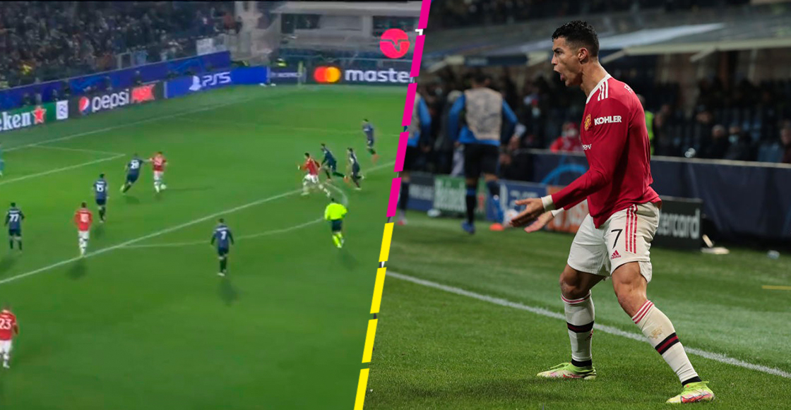 Con asistencia de 'taquito': Así fue el golazo de Cristiano Ronaldo vs Atalanta en la Champions League