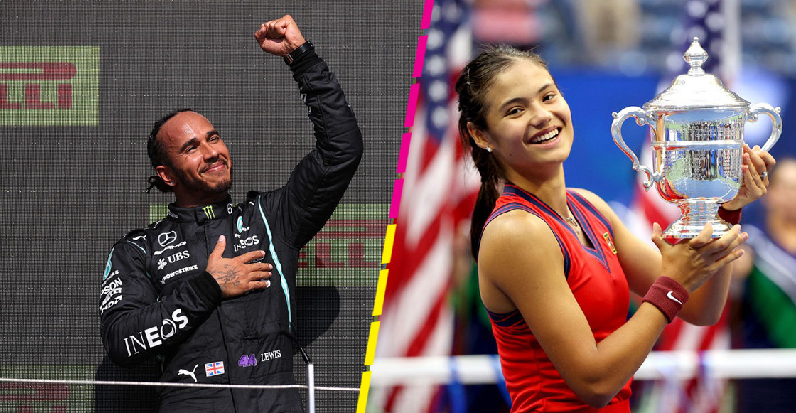 Modelo a seguir: Los consejos de Lewis Hamilton a Emma Raducanu en camino a la cima del tenis