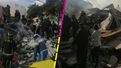 Explosión por fuga de gas provoca derrumbe en la Miguel Hidalgo; hay al menos 5 lesionados