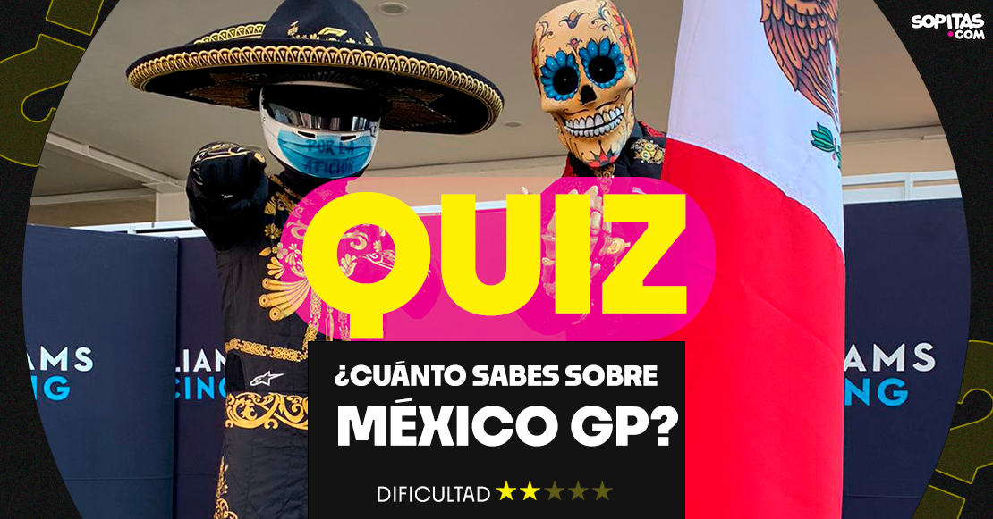 QUIZ: Veamos si eres un experto del Gran Premio de México de Fórmula 1