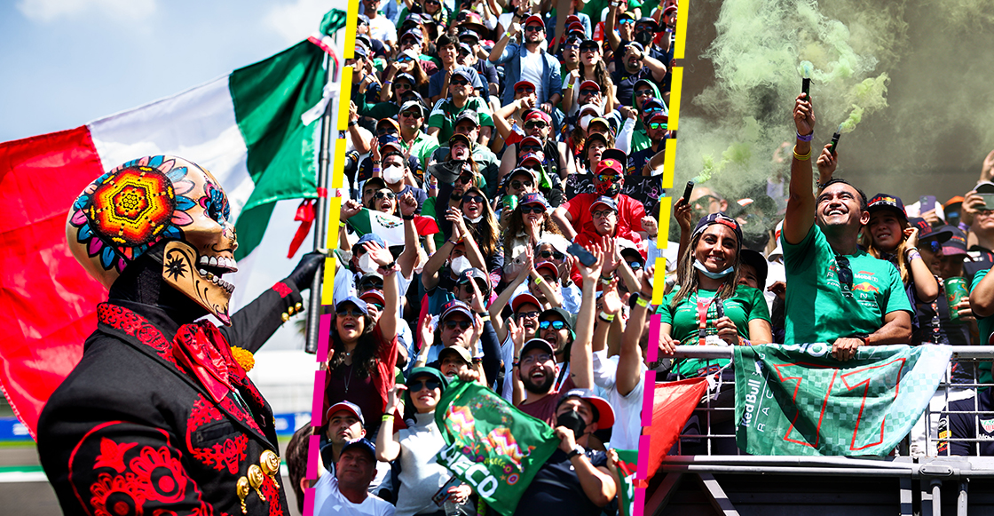 En imágenes: Así se vivió el apoyo a Checo Pérez en el Gran Premio de México