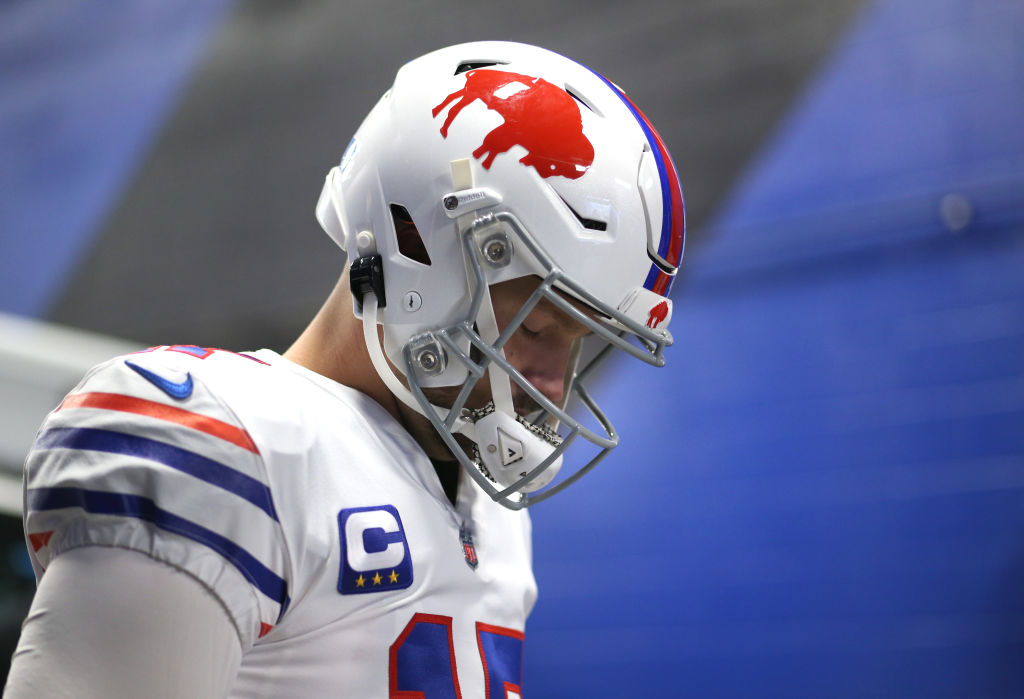 Josh Allen lamenta la derrota de los Buffalo Bills