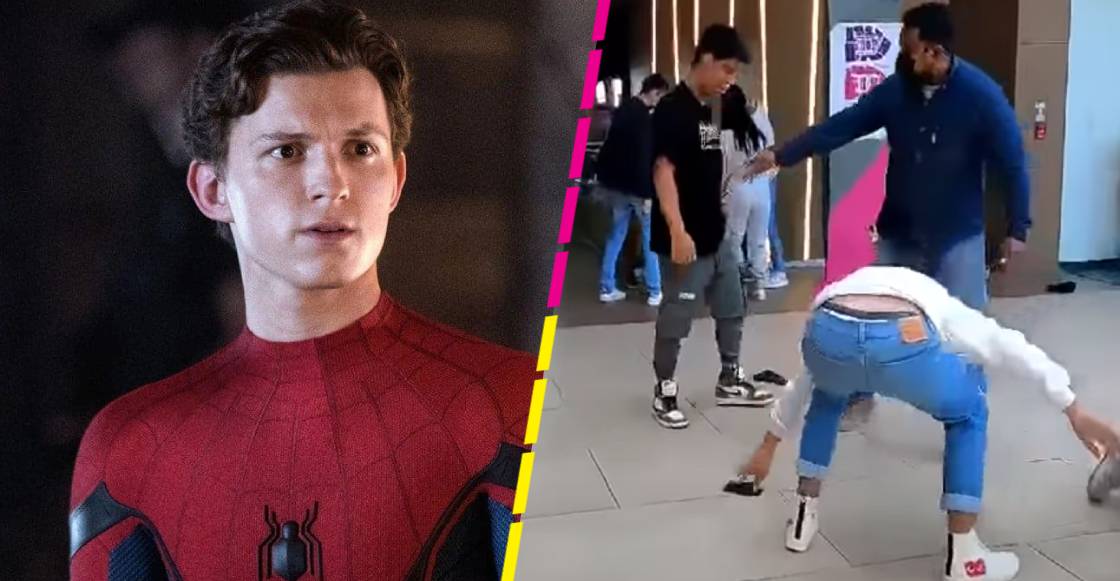 Jóvenes se pelean en preventa de boletos de 'Spider-Man: No Way Home'