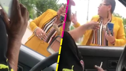 #LadyPresidenta: Mujer insulta y agrede con un bate a un automovilista en Guanajuato
