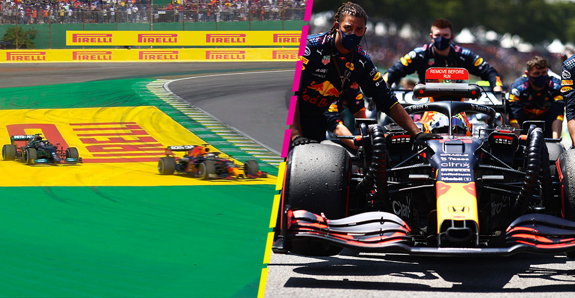 Las maniobras entre Hamilton y Verstappen que pusieron los pelos de punta y la estrategia de Red Bull con Checo en el GP de Brasil