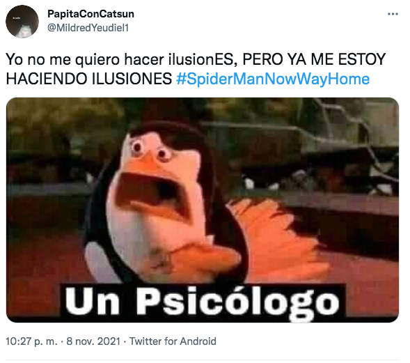 Así reaccionó el internet a las supuestas "nuevas imágenes" de 'Spider-Man: No Way Home'