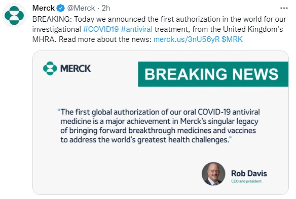 merk pastilla anti covid-19 Molnupiravir 1