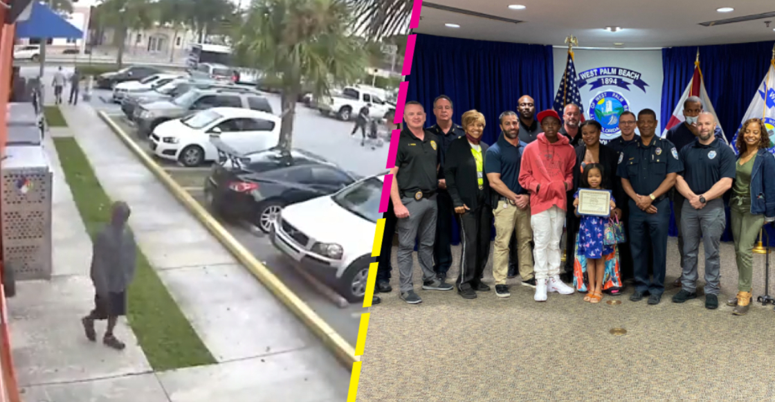 Niña de 9 años golpeó a un ladrón para proteger a su mamá de un robo