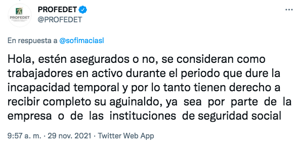 profedet-tuit-aguinaldo-méxico