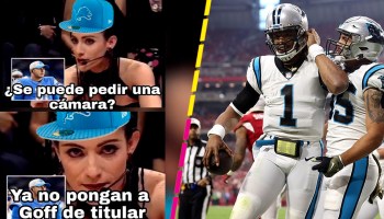 El regreso de Cam Newton con los Panthers y los memes del empate entre Lions y Steelers en la NFL