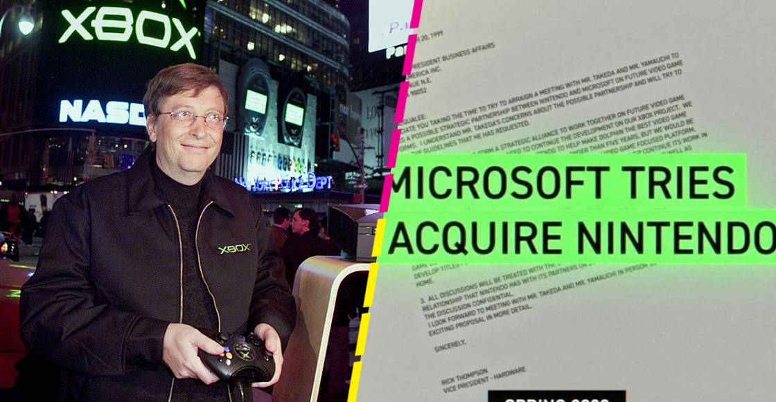 Revelan una carta de cuando Microsoft intentó comprar Nintendo