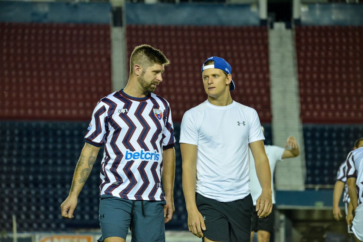 Crossover épico: Nikita Mazepin organizó una 'reta' en casa del Atlante previa al GP de México