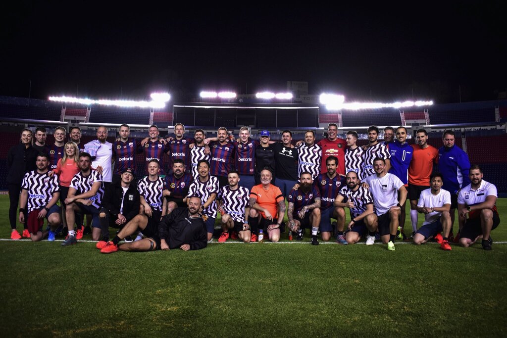 Crossover épico: Nikita Mazepin organizó una 'reta' en casa del Atlante previa al GP de México