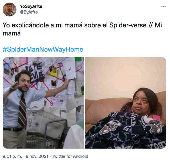 Así reaccionó el internet a las supuestas "nuevas imágenes" de 'Spider-Man: No Way Home'
