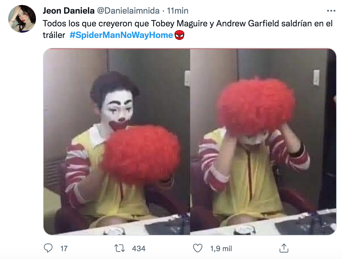 Así reaccionó el internet al segundo tráiler de 'Spider-Man: No Way Home'