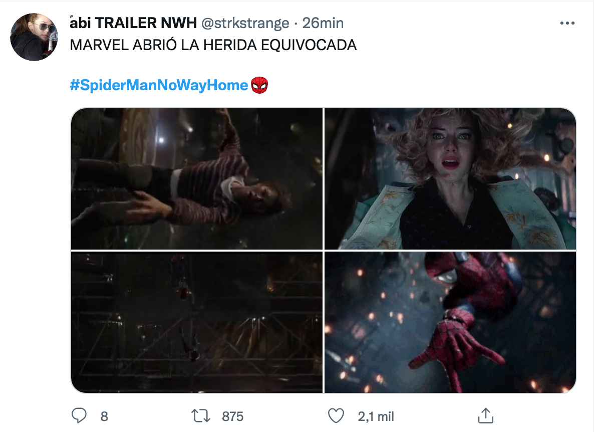 Así reaccionó el internet al segundo tráiler de 'Spider-Man: No Way Home'