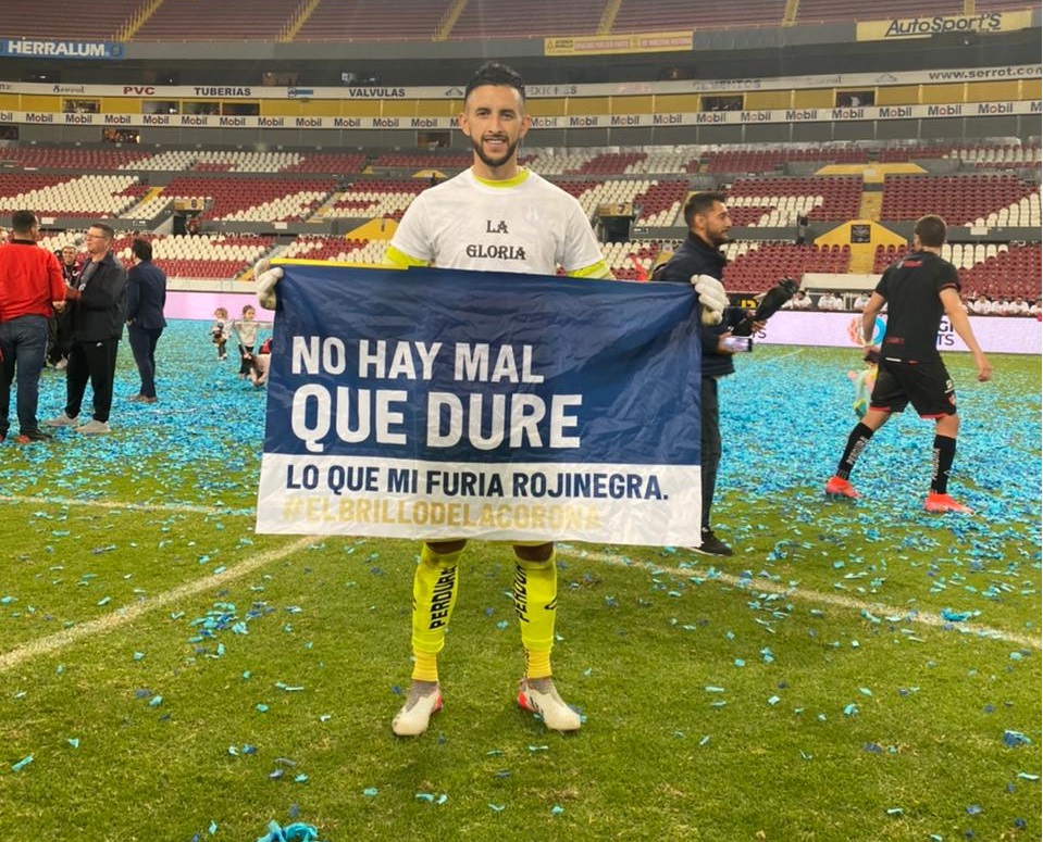 Camilo Vargas fue parte del triunfo del Atlas