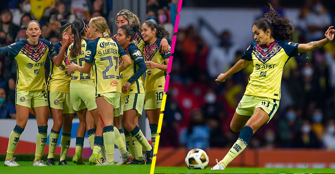 ¡Tigres no es invencible! El golazo de Dani Espinosa con el que América Femenil terminó con la súper racha felina