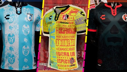 Así son los nuevos jerseys de los equipos de la Liga MX en honor a la lucha libre y están rudísimos