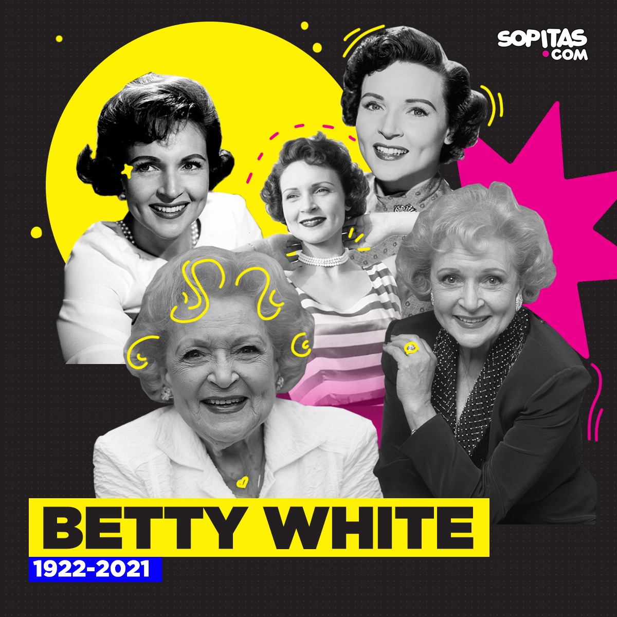 Murió Betty White a los 99 años