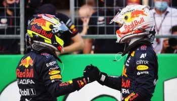 El trabajo en equipo de Red Bull con Checo Pérez que le dio la pole a Verstappen en el GP de Abu Dhabi