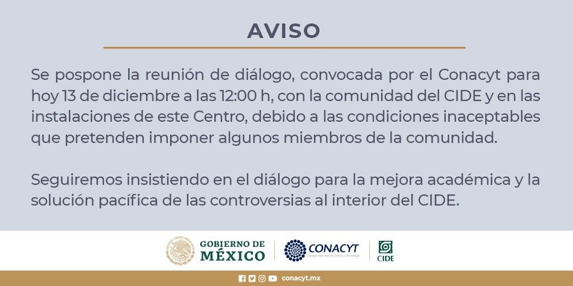 conacyt-cancela-reunion-cide-alumnos-13-diciembre