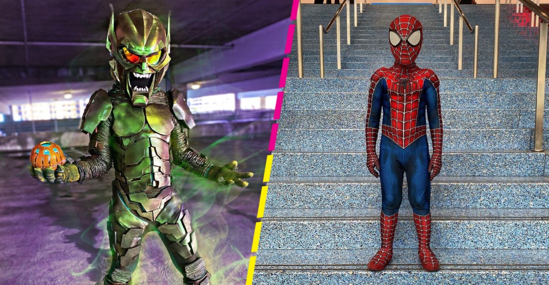 Él es Logan Dominic, el niño con los cosplays de Spider-Man más