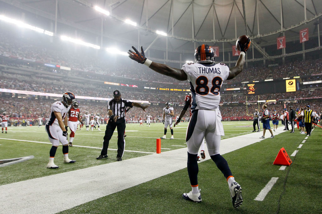 Demaryius Thomas, exreceptor de los Broncos
