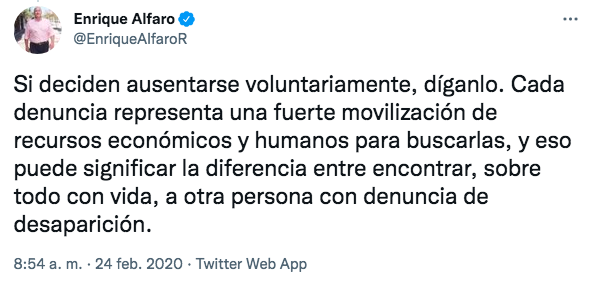 desaparicion-mujeres-alfaro-mensaje-tuiter