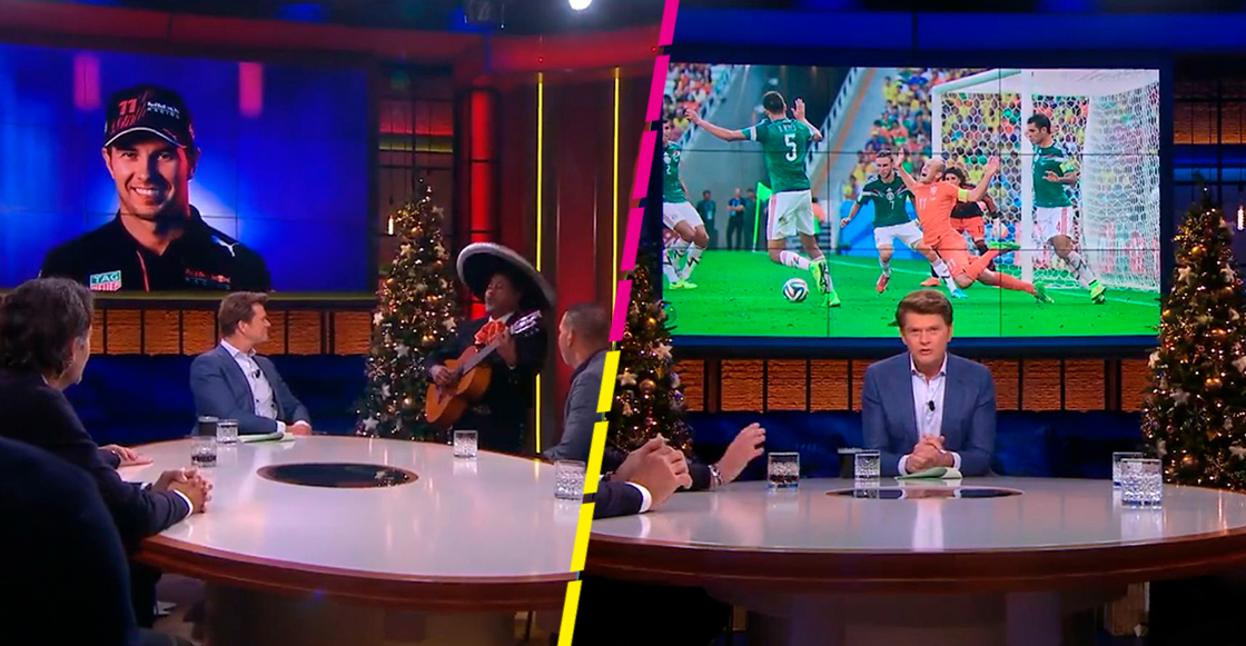 ¡Se disculparon por Robben! El agradecimiento de un noticiero holandés a Checo Pérez por el título de Verstappen