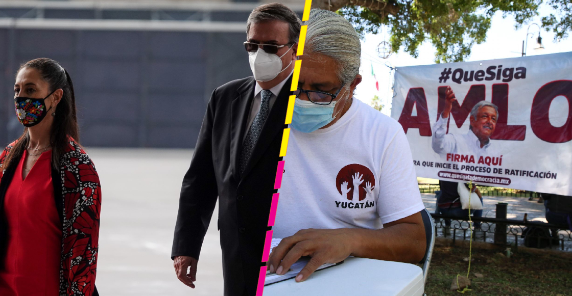 Que apliquen austeridad y recapaciten, piden Ebrard y Sheinbaum al INE por revocación de mandato