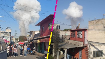 Explosión de pirotecnia en Tultepec