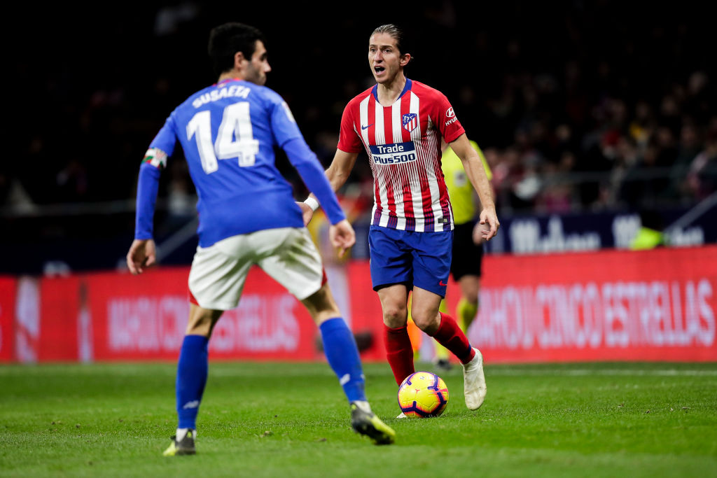 Filipe Luis revela que tenía miedo hasta de saludar a Simeone en el Atlético de Madrid