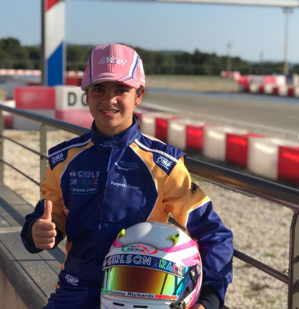 ¡Orgullo mexicano! Ivanna Richards, la piloto de 13 años que podría integrarse muy pronto a Ferrari