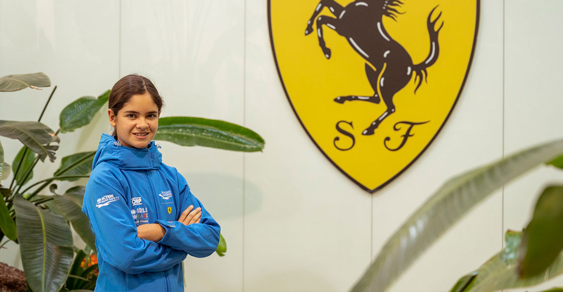 ¡Orgullo mexicano! Ivanna Richards, la piloto de 13 años que podría integrarse muy pronto a Ferrari