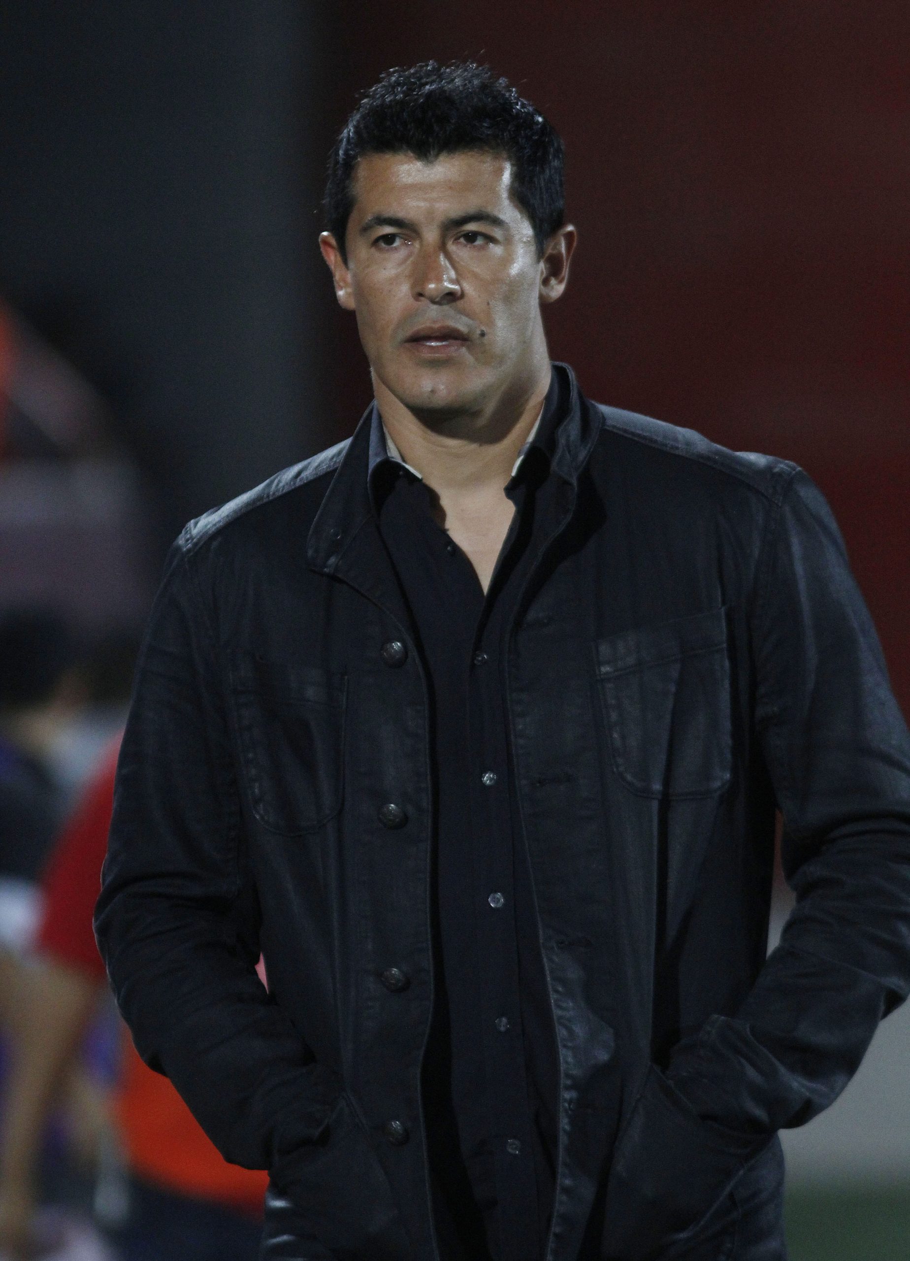 Jorge Almirón como DT de Xolos en 2013