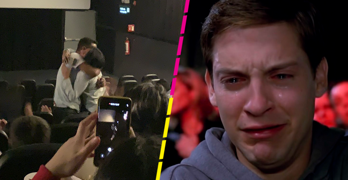 Joven propone matrimonio a su novia en el estreno de 'Spider-Man: No Way Home'