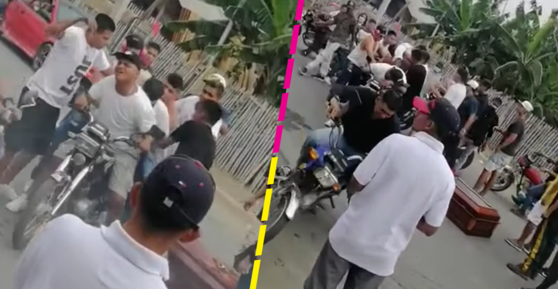 Jóvenes sacan el cadáver de su amigo y le dan un último paseo en moto