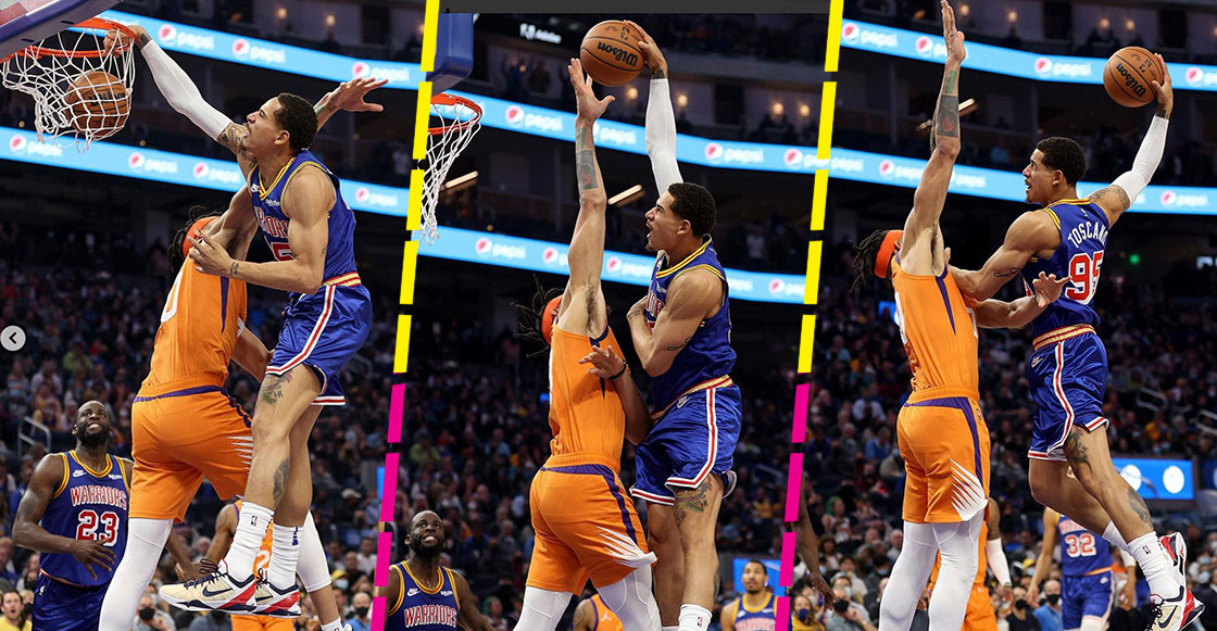 ¡Quítese! La salvaje clavada de Juan Toscano ante los Phoenix Suns