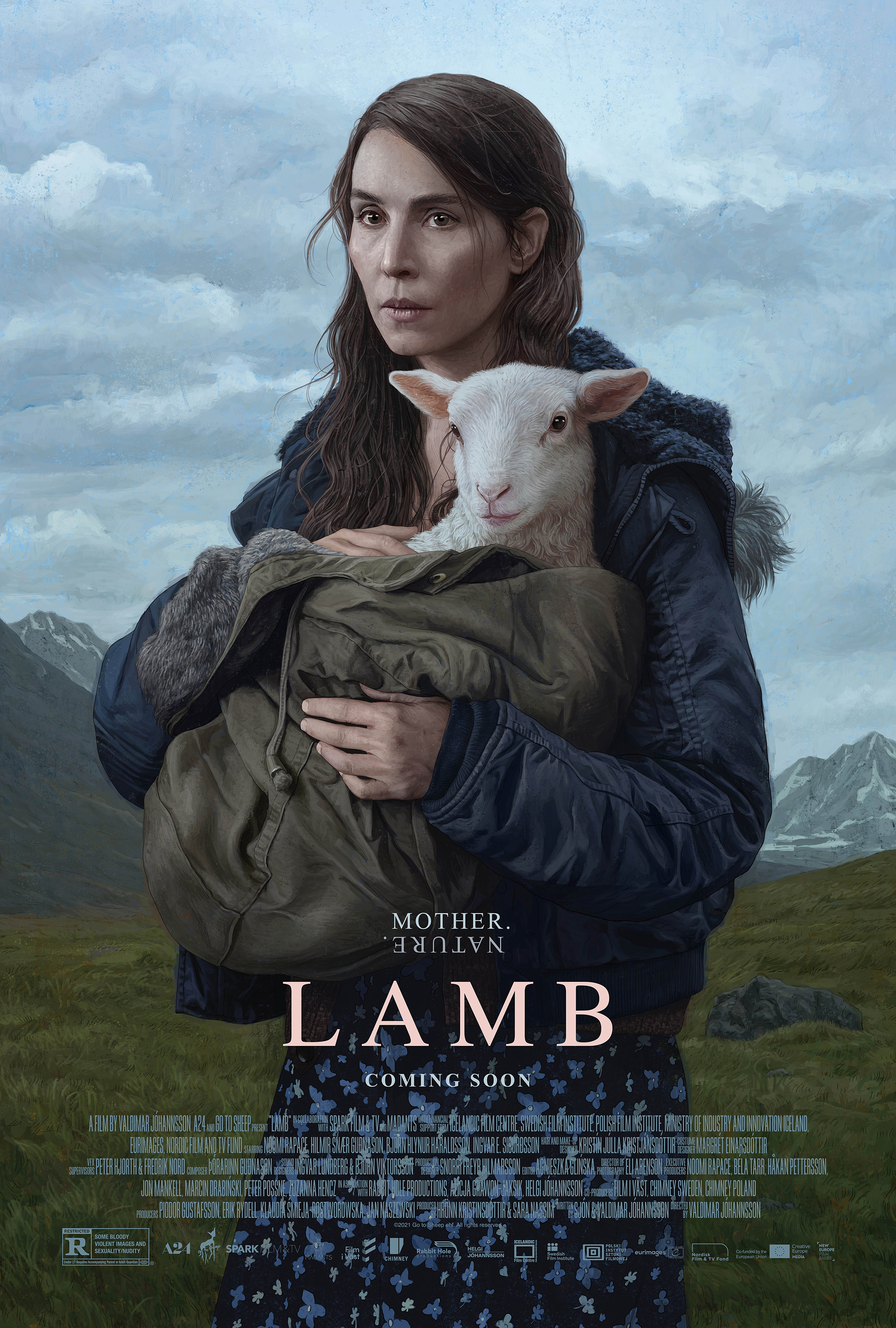 Póster oficial de 'Lamb'