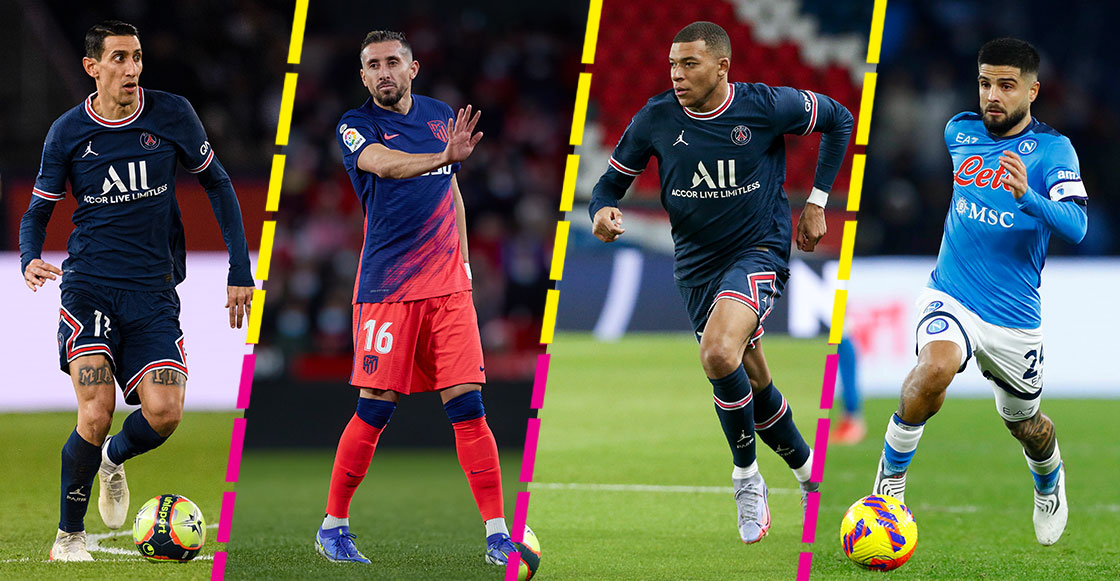 ¡Hay varios 'peces gordos'! 15 futbolistas que pueden negociar a partir de enero como agentes libres