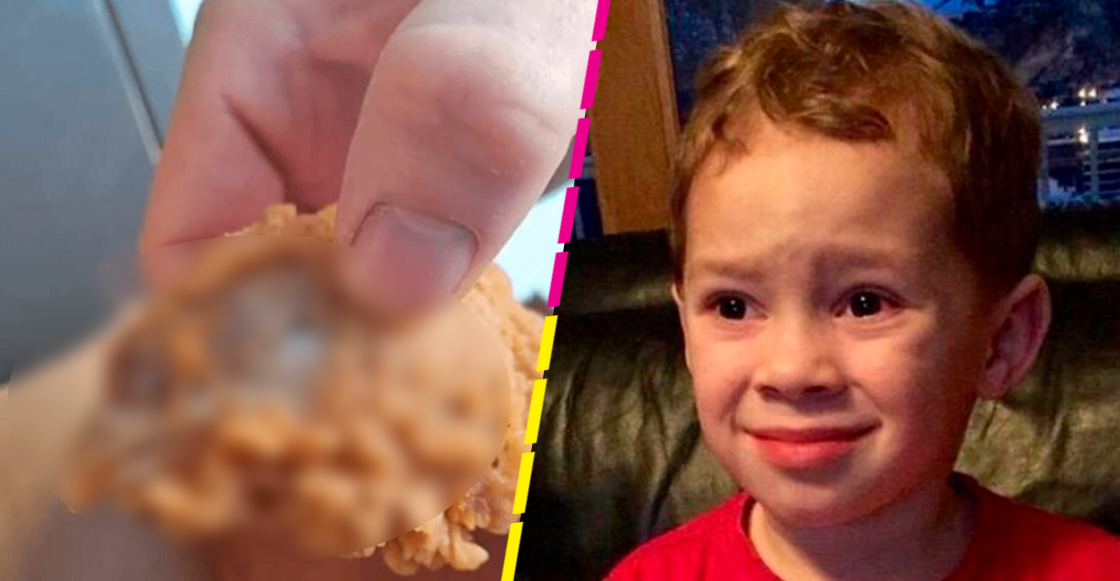 ¿Sorpresa? Mujer pide alitas... y le mandaron una cabeza de pollo frita