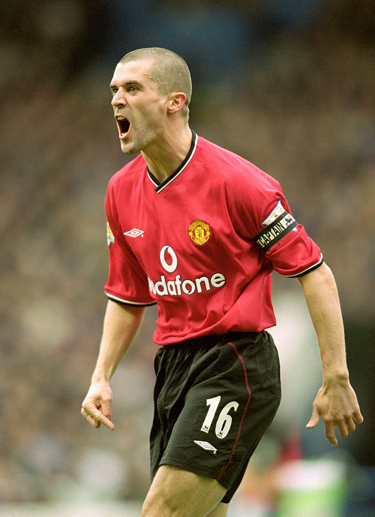 Roy Keane en el Manchester United