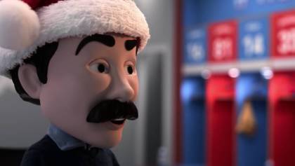 ¡Genial! Checa aquí el nuevo corto animado de Navidad de 'Ted Lasso'