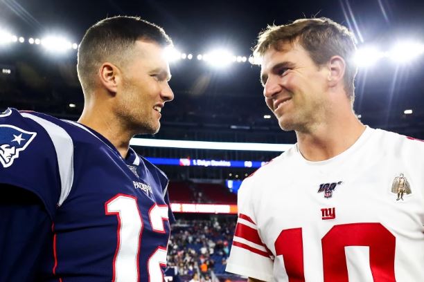 Tom Brady y Eli Manning