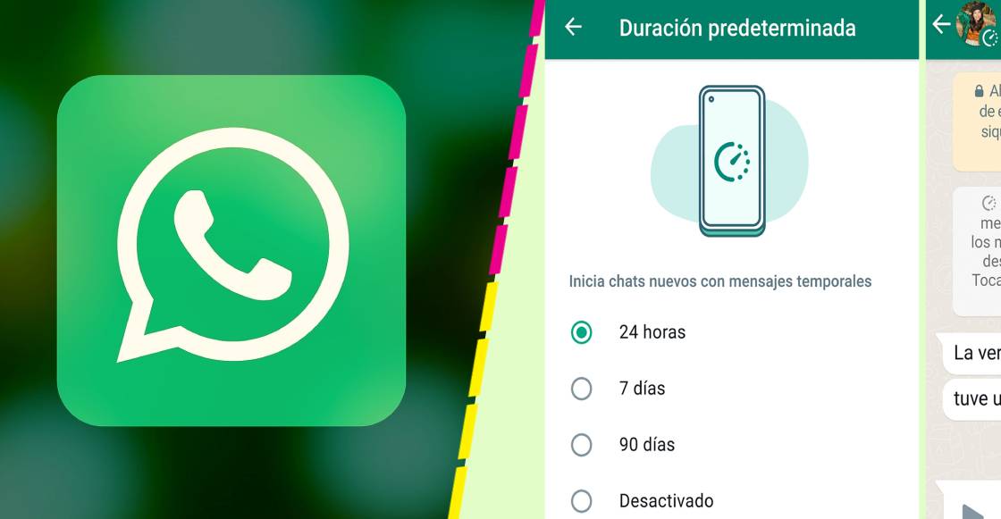 Te decimos cómo activar los nuevos mensajes temporales predeterminados de WhatsApp