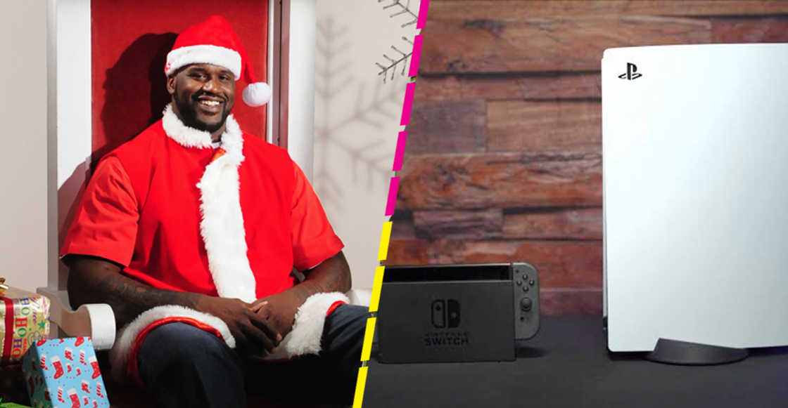 ¡El mejor Santa! Shaquille O'Neal regaló consolas de videojuegos a niños en Navidad